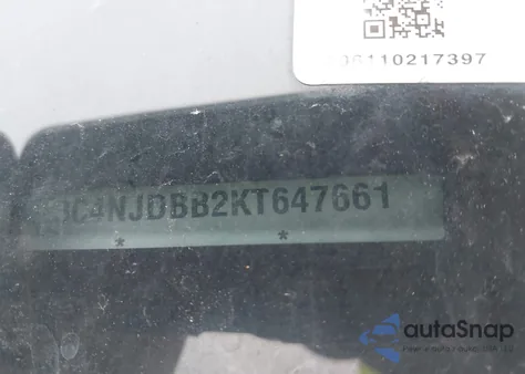 2019 Jeep Compass Latitude 4X4 из США, поврежденный, VIN 3C4NJDBB2KT647661